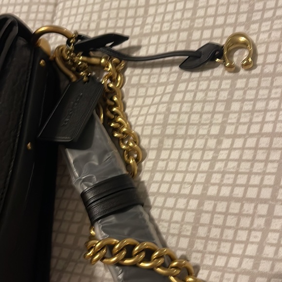 Coach Bags Coach Leather Buffaloembossed Leather And Suedecrossbody